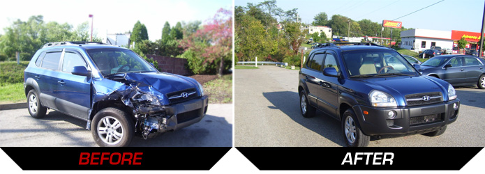 Oakdale PA Auto Body Front End Repair