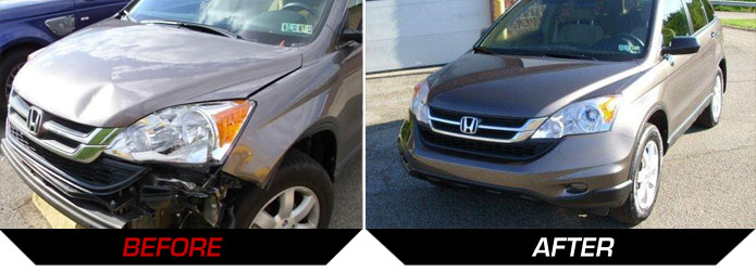 Oakdale PA Auto Body Rear End Repair